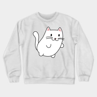 Cute Cat Doodle Crewneck Sweatshirt